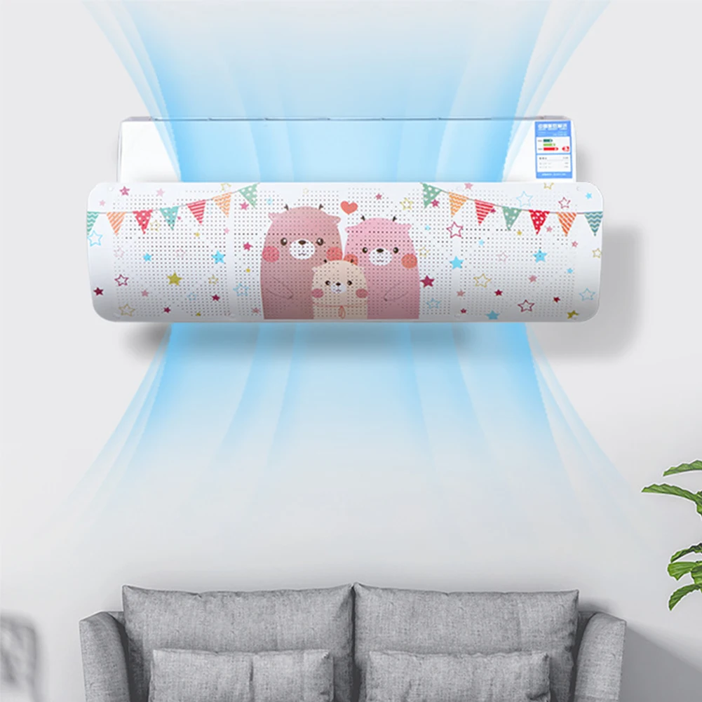 Выход без сверления легко установить пылезащитный чехол Крышка для кондиционера