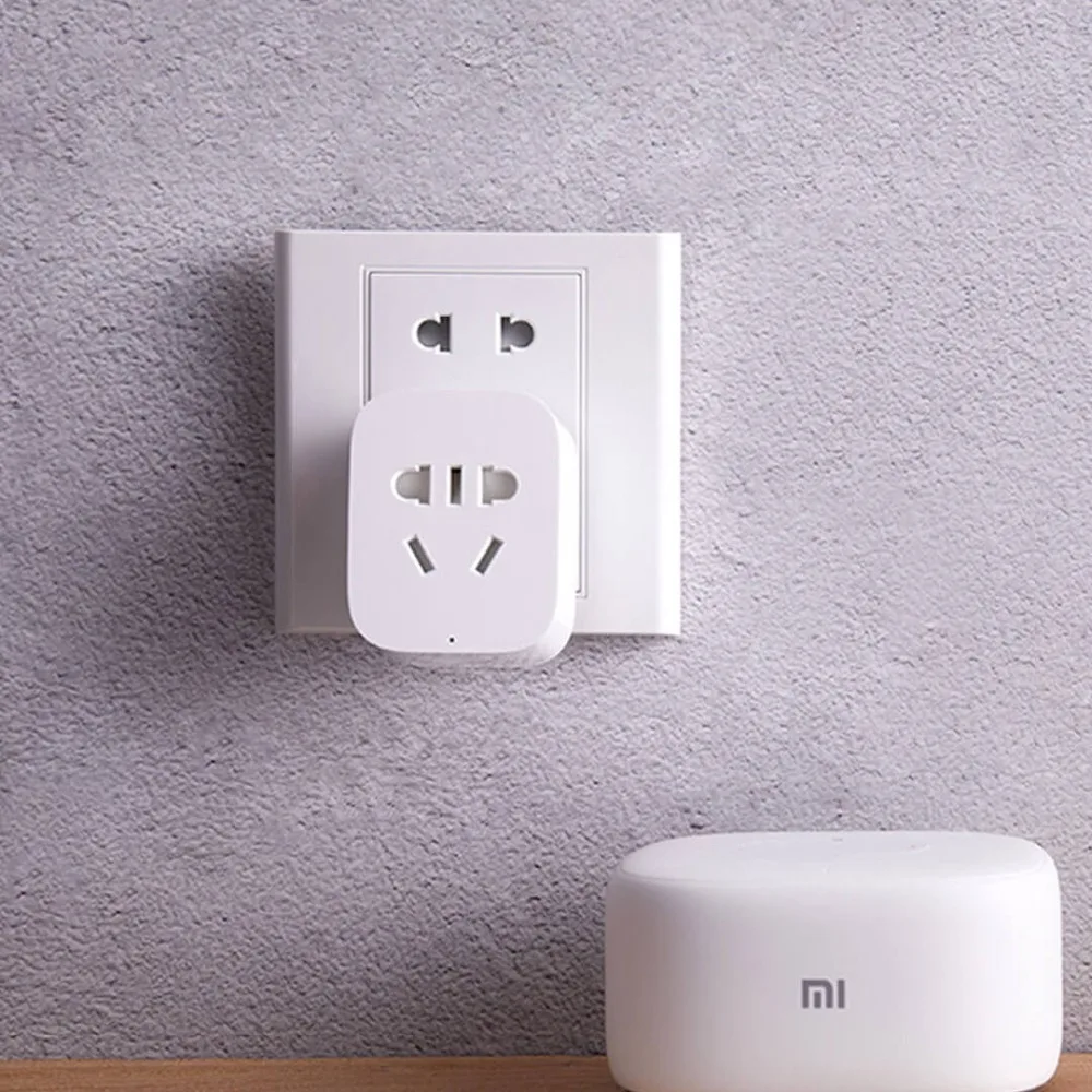 2019 обновленный Xiaomi Mi умный WiFi Разъем Zigbee приложение дистанционное управление