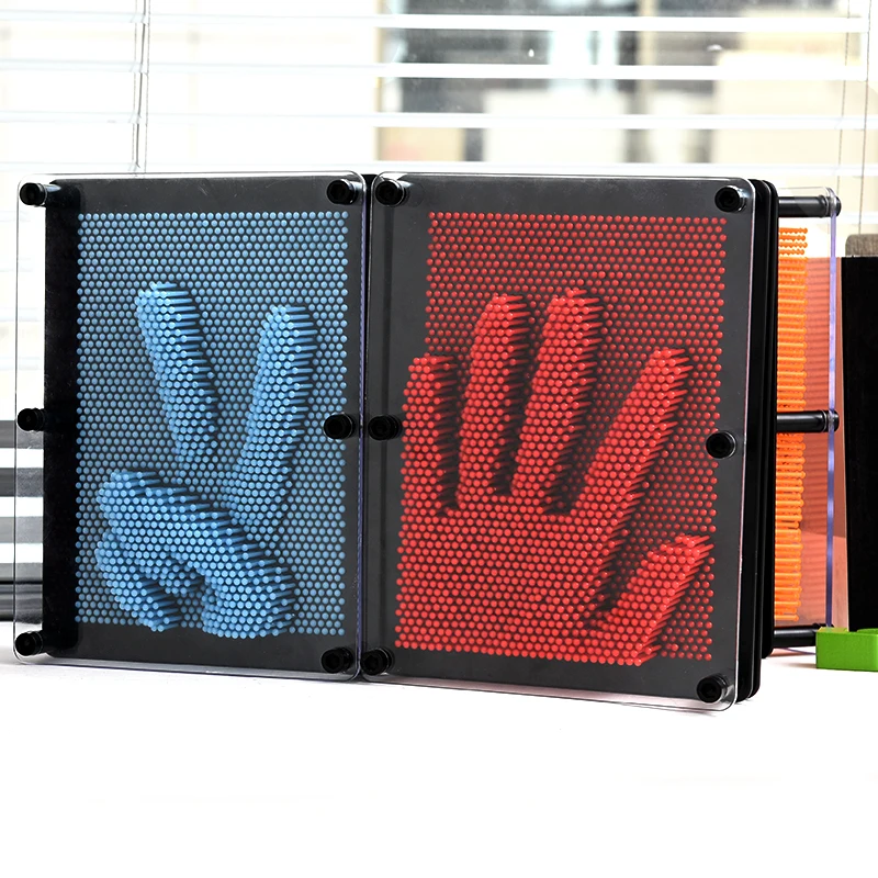 3D DIY Новинка кляп игрушка клон отпечаток пальца иглы игрушки для детей взрослые антистресс ручной плесень смешная игрушка Гаджет Шутка Подарок 6 цветов