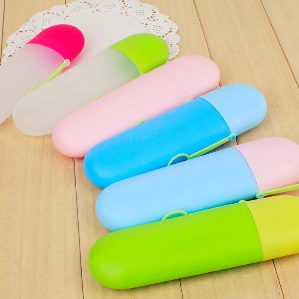 Портативный дорожный держатель для зубной пасты и щетки чехол домашнего