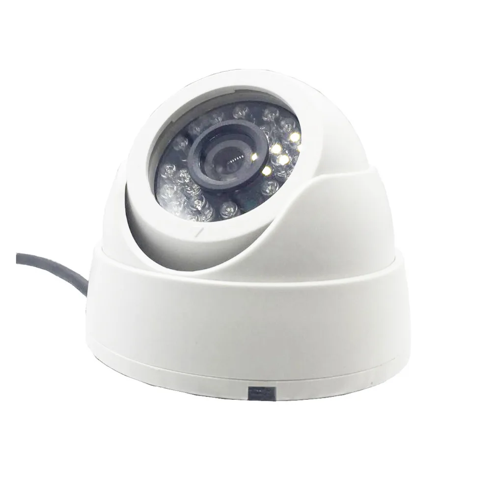 Крытый CMOS 1200TLV PAL NTSC безопасности Камера 2 8 мм белая купольная камера