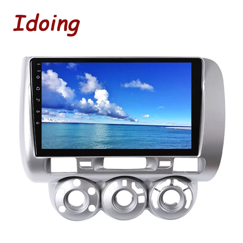 Idoing " 4G+ 64G 2.5D ips Android 8,0 Автомобильный мультимедийный плеер gps для Honda Fit jazz 2006-2008 аудио Радио Стерео навигация OBD2