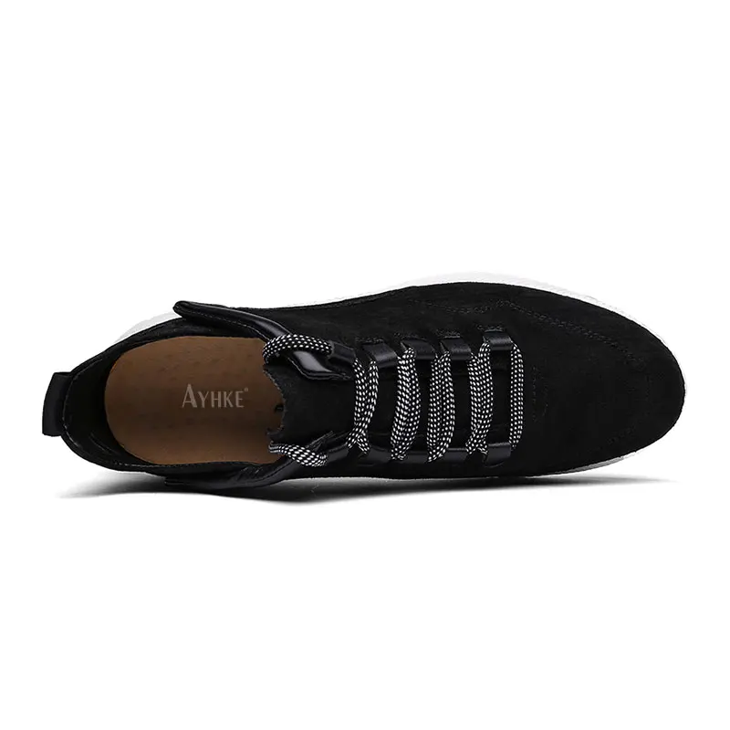 AYHKE Casual Men ShoesSpring Summer Male Footwear Black Brown Gray | Обувь