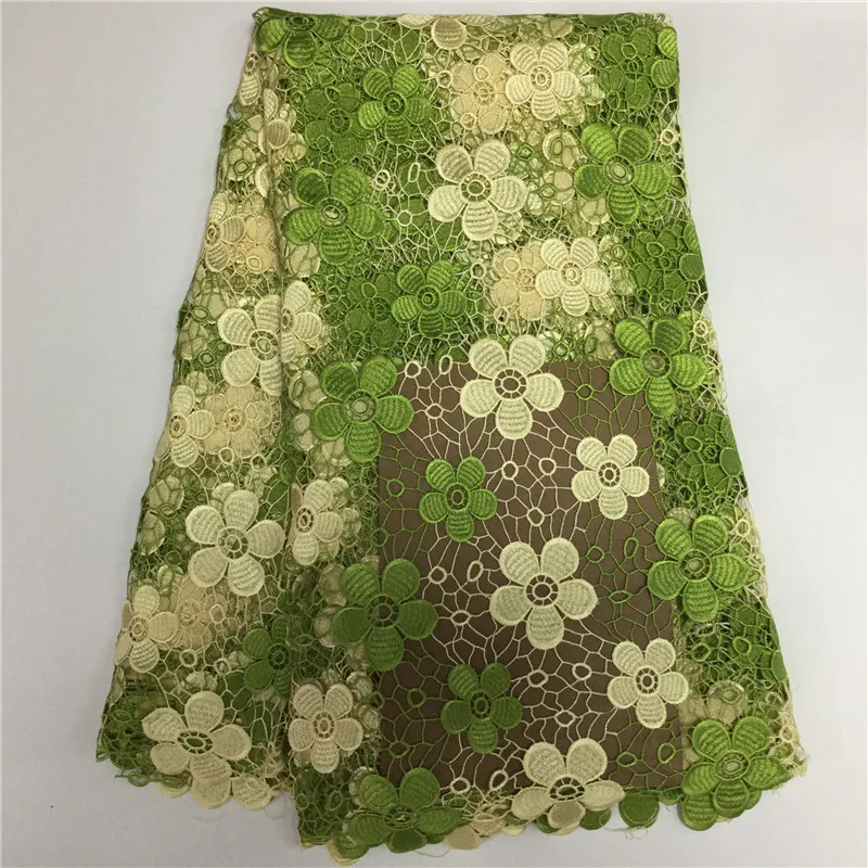 (5yards/lot) PL0901-7 modische gestickte mesh spitzenstoff mit steinen hohe qualitat Afrikanischen guipure schnur spitze stoff | Дом и сад
