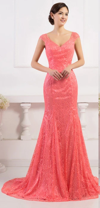 Женское вечернее платье-русалка длинное красное платье цвета шампанского с