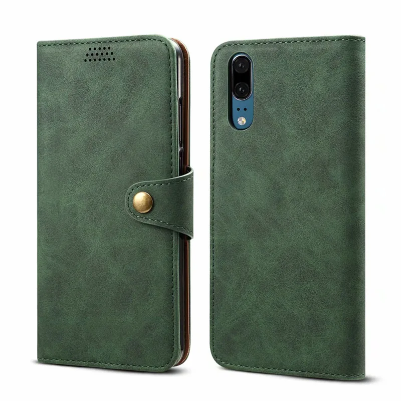 Винтажный чехол-кошелек для Huawei P20 Pro чехол с отделениями карт карманом денег