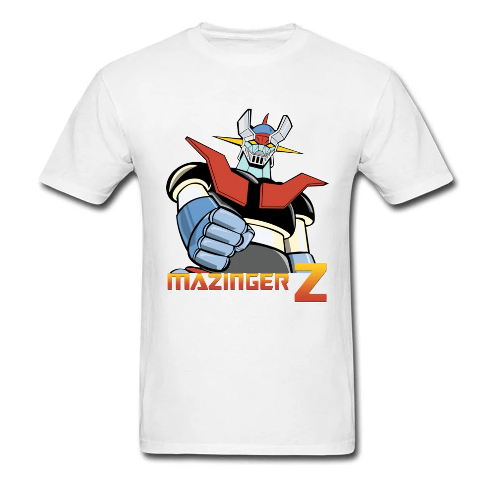 Аниме Mazinger Z Футболка мужская футболка модные черные топы воин любовник одежда робот футболки Япония Классический Футболка "Аниме"