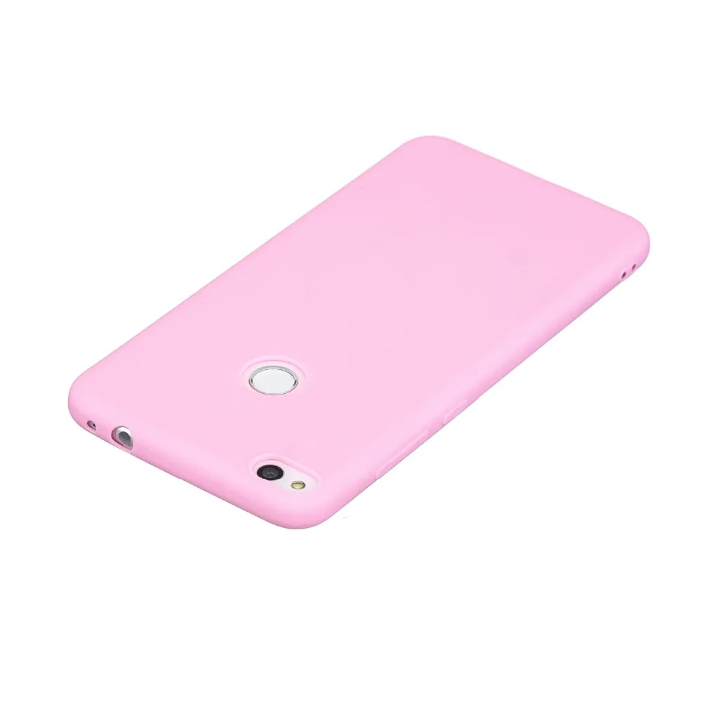 Candy Color Matte TPU Phone Cases for Huawei P8 lite 2017 Luxury Ultra Slim Soft Silicone Case Cover Shell |