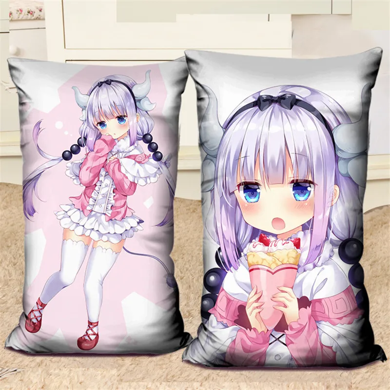 Amellor 40x60 см Декоративные подушки Kobayashi san Chi no Maid Dragon мультяшная Подушка Мягкая