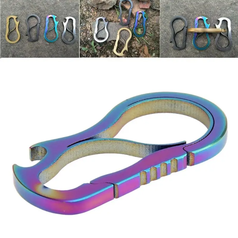 Карабин из титанового сплава крюк для повседневного использования мини