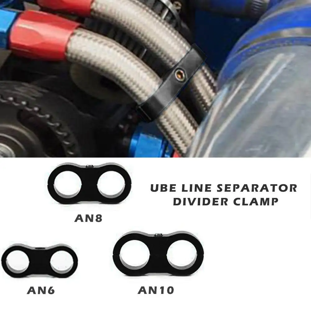 Алюминиевый Плетеный резиновый шланг зажим для топливного шланга трубный