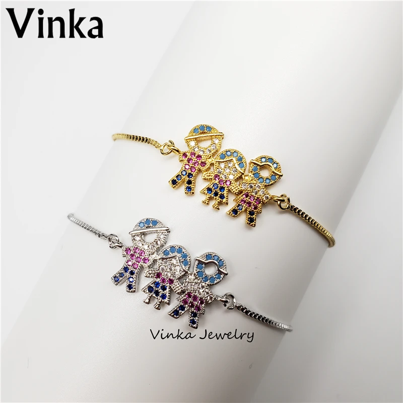 10pcs Family Baby Kids Charm Bracelets Beads Chains For Mom Dad Gift Tiny Boys&ampGirls Charms | Украшения и аксессуары