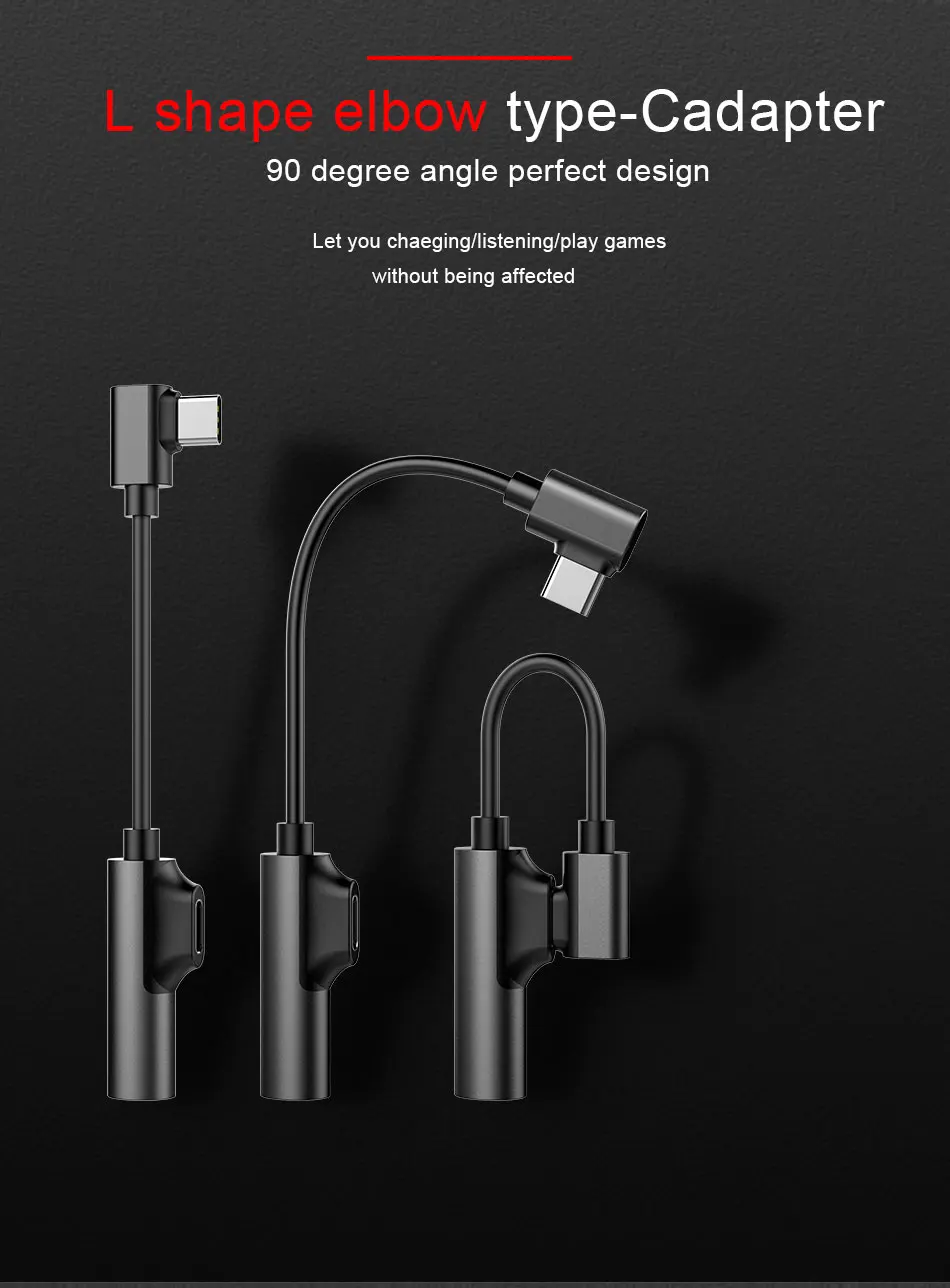 ACCEZZ usb type C разъем для наушников для Xiaomi Mi 6 5 huawei mate 10 Pro быстрый разъем для наушников разветвитель зарядки аудио адаптер