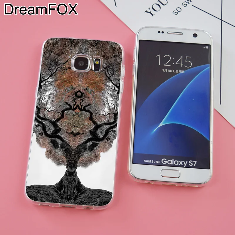 DREAMFOX K094 Мягкий силиконовый чехол из ТПУ для samsung Galaxy Note S 6 7 8 9 Edge Plus Grand Prime |