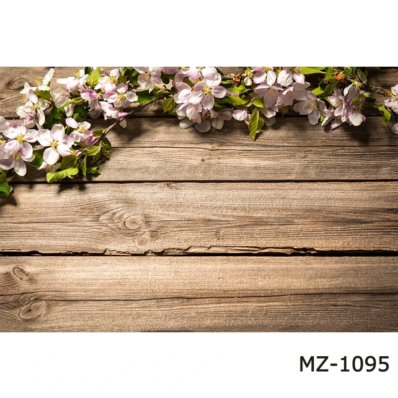 

Photography Background Rural Wood Board Backdrops Blossom Flowers On Vintage Old Barn Brown Wood Plank Photocall Photo Backdrops