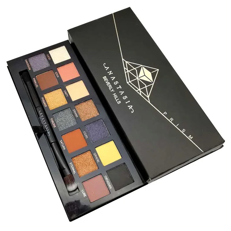 12 видов цветов для век Anastasia Beverly палитра теней водонепроницаемая макияжа тени