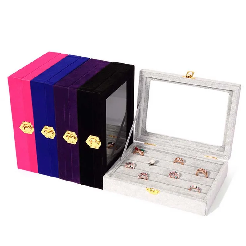 

New Arrival Creative Jewelry Box Casket for Jewelry Travel Case Best Birthday Gift Ring Earrings Necklace Storage Box