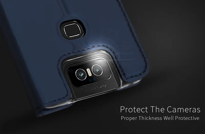 DUX DUCIS чехол для Asus Zenfone 6 ZS630KL Книга Флип кожаный бумажник чехол