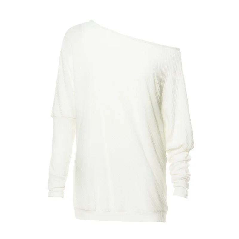 Sexy off shoulder sweater bat sleeve sweaters Top Female Blusa autumn winter casual 2018 new | Женская одежда