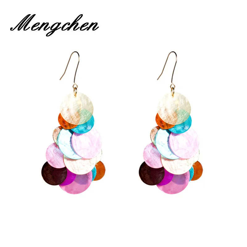 Новое поступление женское богемное Цветовое оформление|Серьги-подвески| |