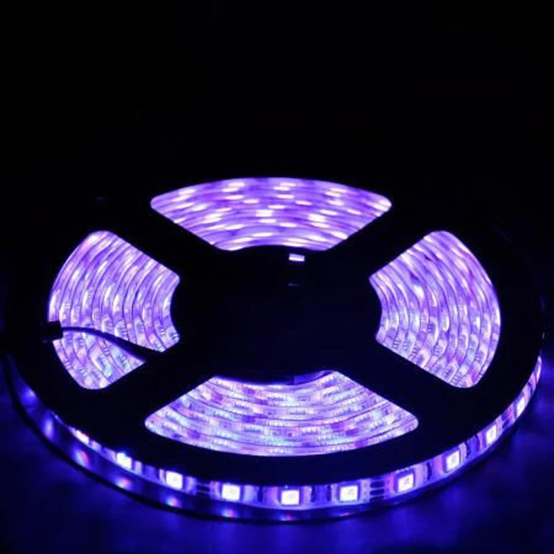 5 м 5050 60 светодиодный AC/DC 12V 55W Водонепроницаемый Светодиодная лента RGB светильник