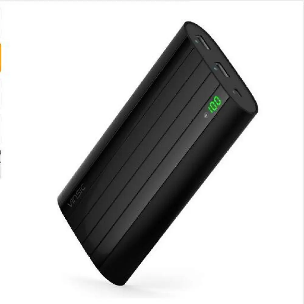 1 Из России) Vinsic Iron P6 20000 mAh внешний аккумулятор зарядное устройство двойной USB - Цвет: 1