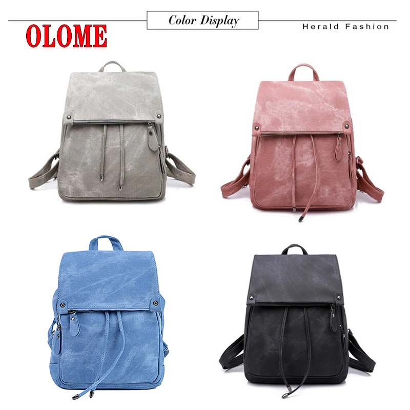 2019 модный рюкзак сумка с клапаном на молнии Школьная Большая Сумка подростковая