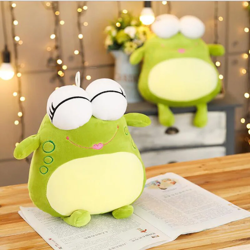 

Super Soft Big Eye Frog Doll Plush Doll Sleeping Pillow Cute Toy Girl Pillow Doll Children's Toys Home Decoration Holiday Gifts