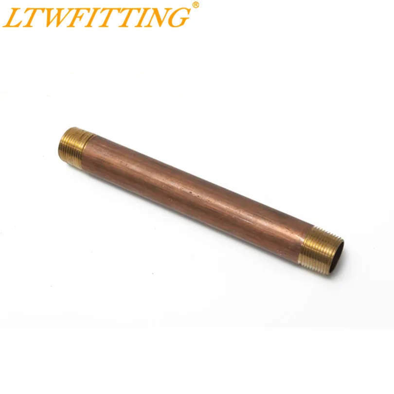 LTWFITTING латунные трубы 12 &quotДлинный ниппель фитинг 3/4&quot Мужской NPT Air Water|nipple fittings|pipe