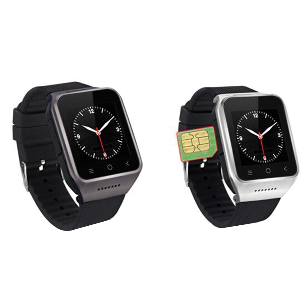 Android 4 двухъядерный смарт часы Horloge ZGPAX S8 Mobiele Telefoons Smartwatch Ondersteunt GSM 3G WCDMA Bluetooth Wifi