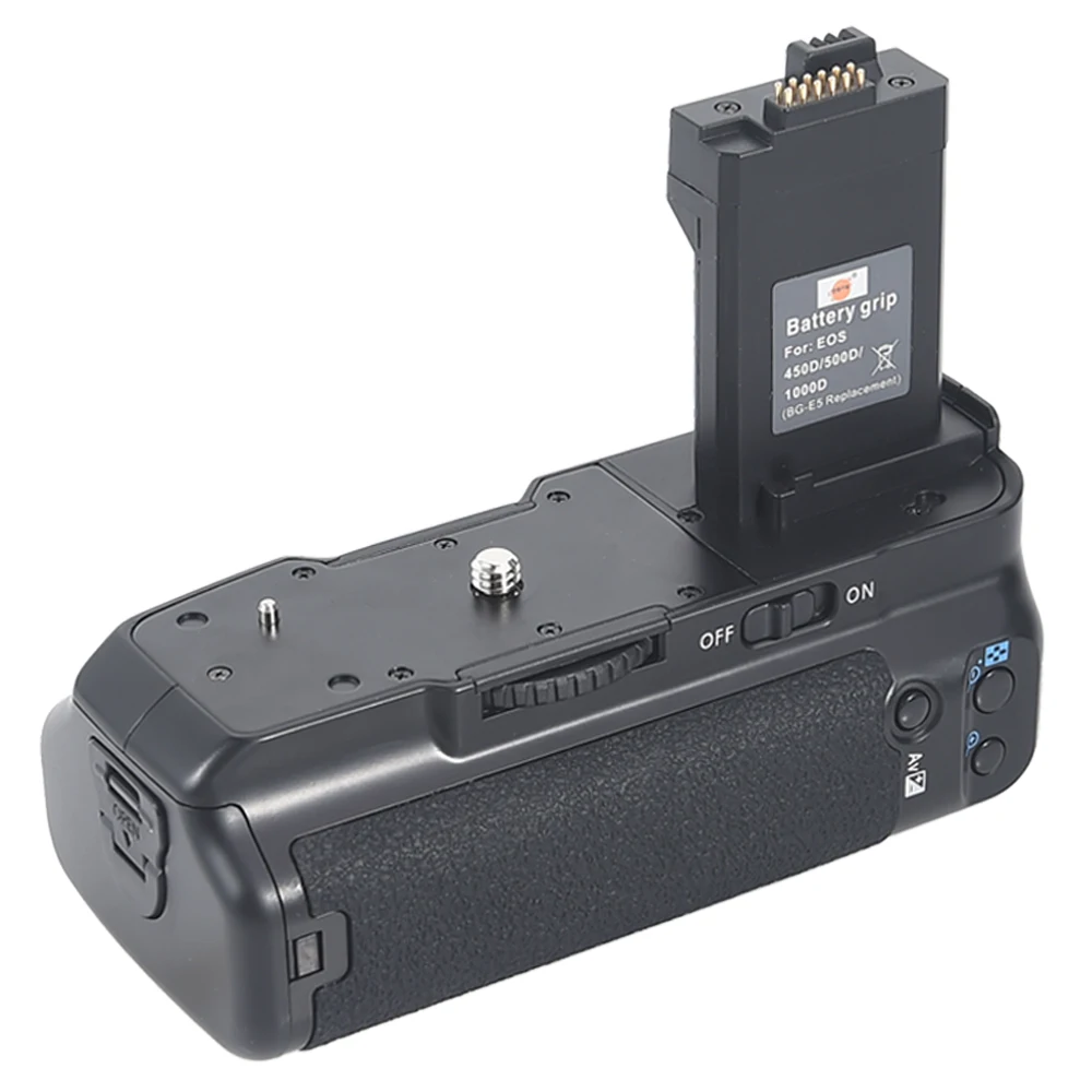 Батарейный отсек DTE для цифровой зеркальной камеры Canon EOS 450D 500D 1000D комплект из 2