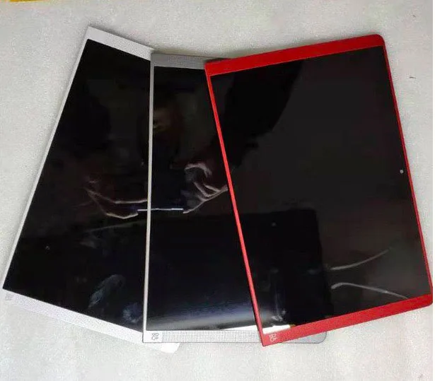 ЖК-дисплей для ноутбука HP 10-N107NS, ЖК-дисплей с сенсорным экраном и дигитайзером, стекло, красная рамка bezzel, замена в сборе