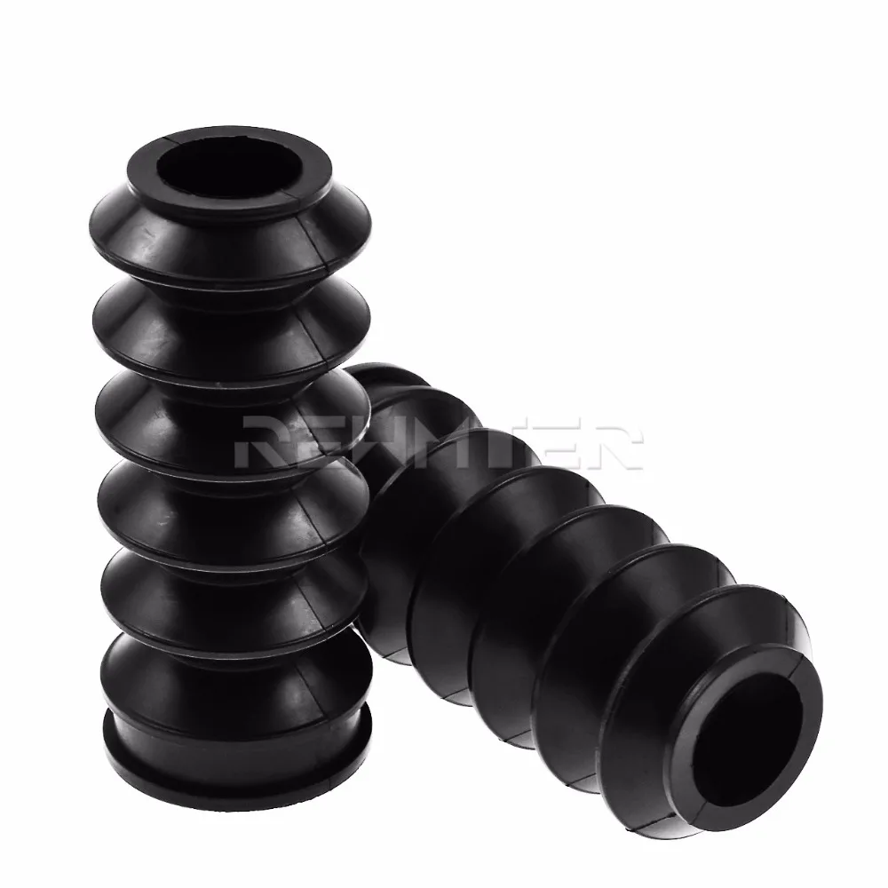 

Motorcycle Rubber Front Fork Boots Shock Gaiters 2pcs Black For Harley Street 500 750 XG500/750 2014-2017 2018
