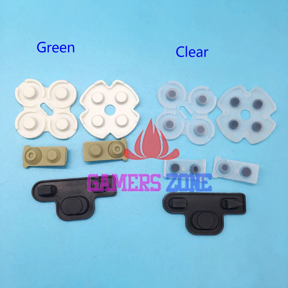 200 комплектов сменный проводящий резиновый ключ D Pads кнопочный контроллер для PS3