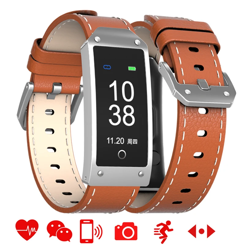 Светодиодный сенсорный смарт часы мужские модные многофункциональные Bluetooth