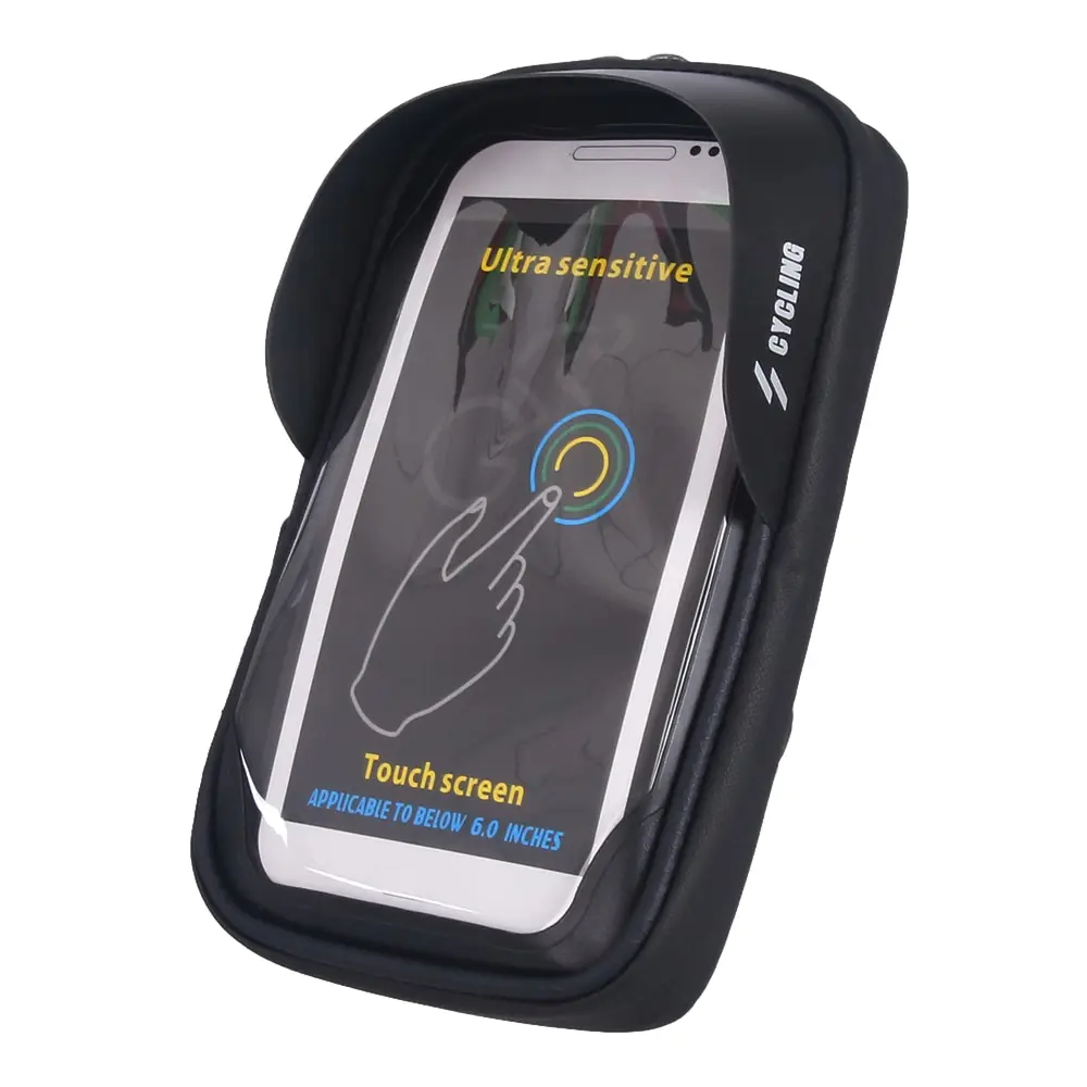 Lixada Водонепроницаемая велосипедная сумка для руля велосипеда с сенсорным