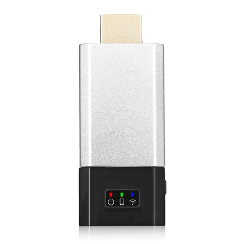 Wecast C8 Miracast беспроводной дисплей HDMI Dongle tv Stick RK3036 для DLNA/AirplaY/Miracast/Chromecast поддержка Netflix/Youtube - Цвет: Platinum