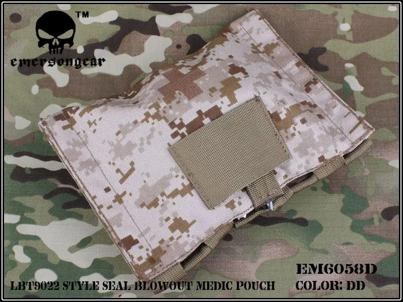 DD EMERSON LBT9022 стильная сумка-мессенджер, военная армейская Сумка MOLLE EM6058, спортивные сумки - Цвет: DD