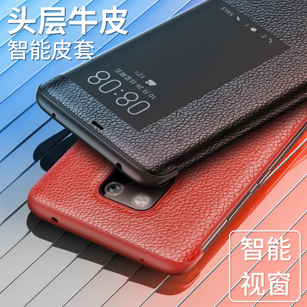 Для huawei mate 20 Pro Чехол с откидной крышкой из коровьей кожи чехол для huawei mate 20X10 Pro Porsche дизайнерский чехол из натуральной кожи
