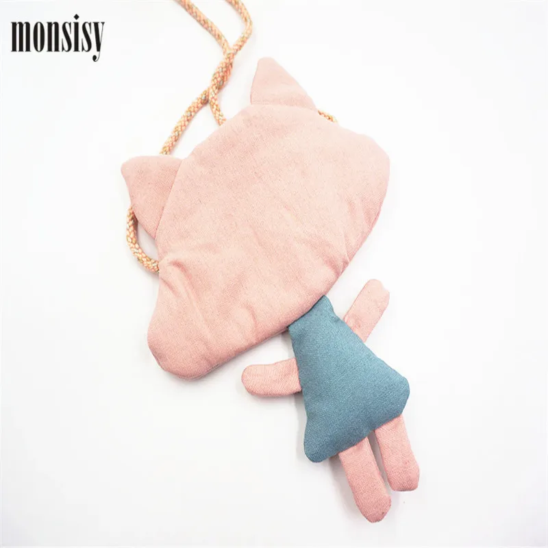 Monsisy 5 шт. девушка Портмоне Детский кошелек маленький малыш мешок монет деньги