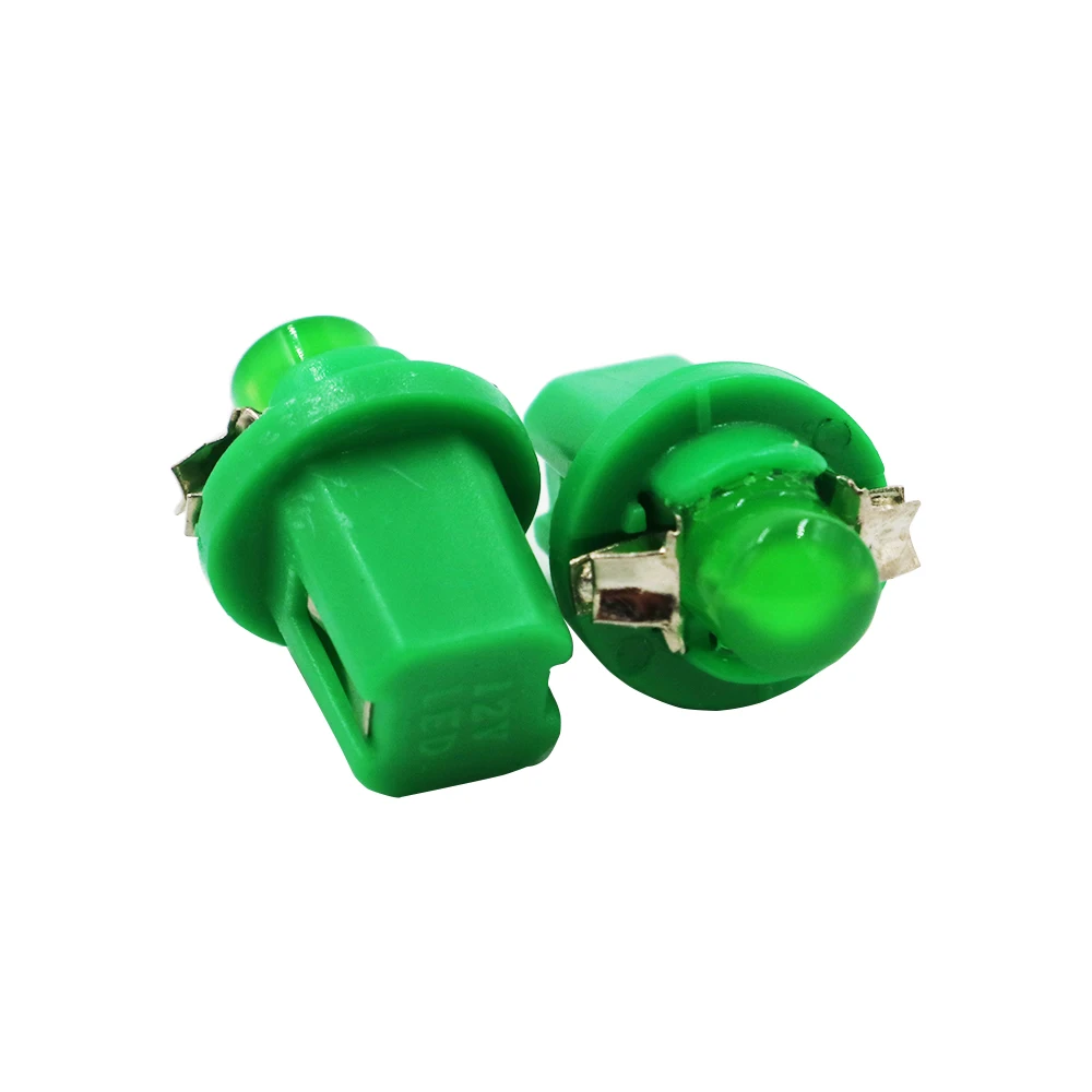 YSY 50 шт./лот b8.5 COB Led 1 SMD T5 LED Lampe De Voiture Tableau de Bord instrument Lumire Ampoule 12 v blou rouge vert blanc |