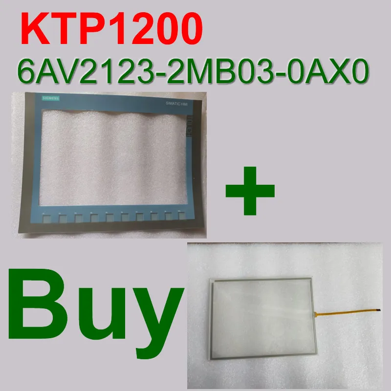 6AV2123 2MB03 0AX0 KTP1200 HMI сенсорный экран панель + 6AV2 123 мембранная клавиатура ремонт