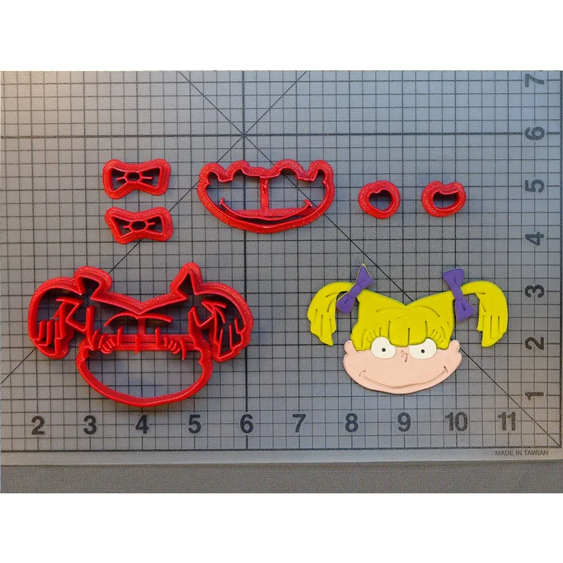 Мультфильм характер Rugrats Kimi резак для печенья мастики на заказ 3D печатные