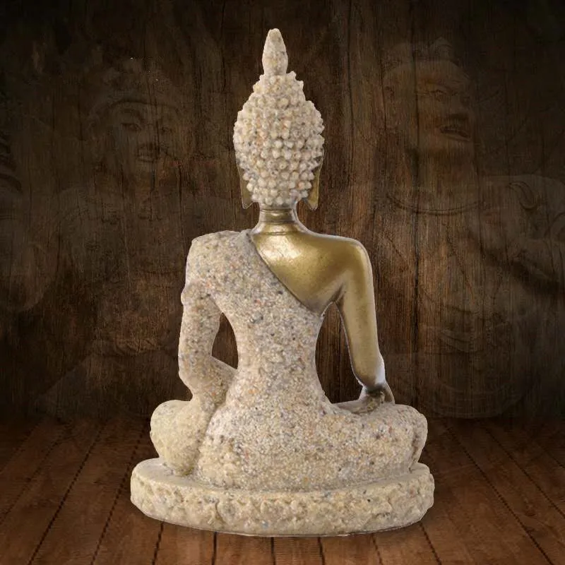 Статуя Будды из смолы BUF татагата Индия Йога мандала буддизм скульптура домашний