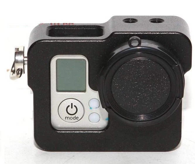 

Aluminum video cameras case for gopro accessories for gopro hero4/3+/3