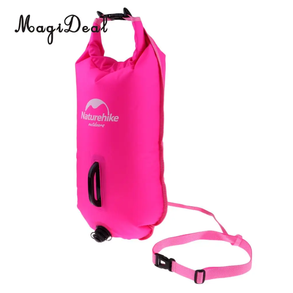 Водонепроницаемая плавающая Фотосумка Надувное устройство и поясной ремень для