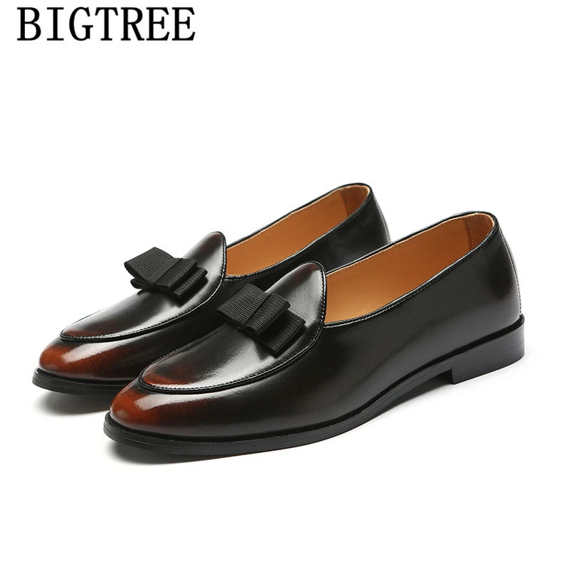 

Loafers Men Dress Shoes Leather Coiffeur Formal Shoes Men Elegant Luxury Brand Italian Shoes Men Classic Chaussure Homme Bona