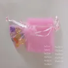 1000 шт., женские сумки из органзы на шнурке