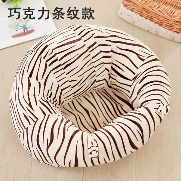 Chocolate Красочные детские сиденья Поддержка сиденье диван Хлопок Безопасность Путешествия Подушка автокресла плюшевые кормления детские сиденья плюшевые игрушки - Цвет: Chocolate
