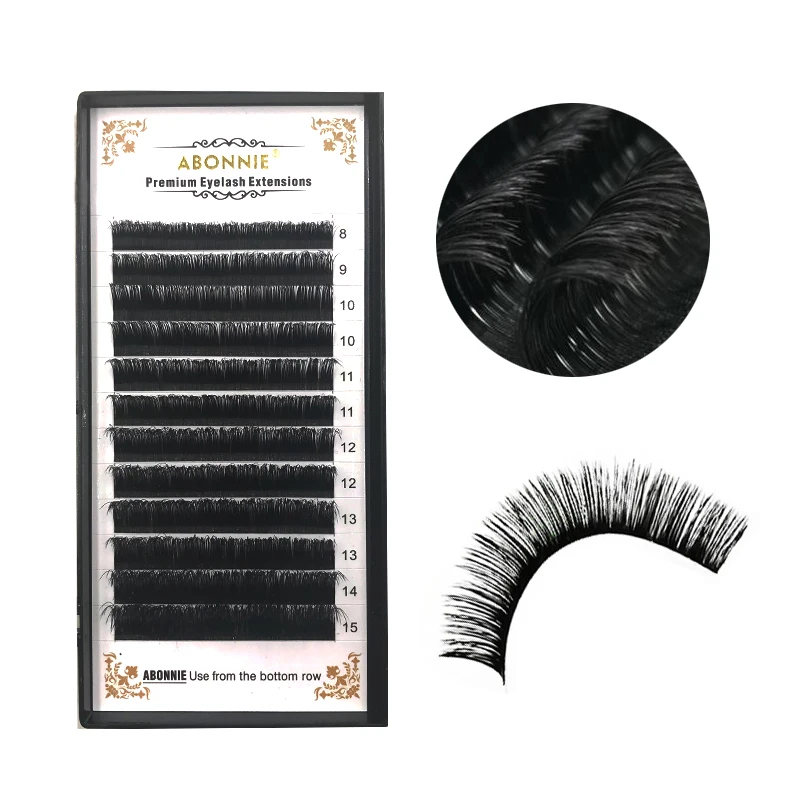 Three Slips End Faux mink lashes high quality synthetic eyelash extension individual natural | Красота и здоровье
